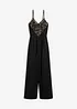 Combinaison en jersey avec dentelle, bonprix