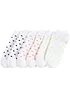 Lot de 6 paires de chaussettes courtes en coton, bonprix