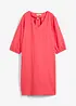 Robe 100 % lin, manches 3/4, bonprix