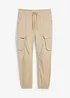 Regular Fit Schlupf-Cargohose, Straight, bonprix