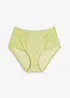 Slip taille haute avec une belle dentelle, bonprix