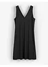 Robe débardeur fluide à col V, bonprix