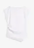 Top à base asymétrique en matière néoprène confortable, bonprix