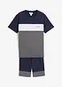 T-shirt et bermuda en molleton (ens. 2 pces), bonprix