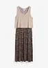Robe fluide en jersey viscose extensible, bonprix