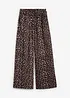 Pantalon palazzo en gaze de coton, bonprix