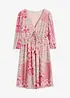 Robe-tunique en mesh imprimé, bonprix