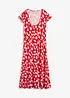 bedrucktes Jerseykleid aus softem Viskose-Mix, bonprix