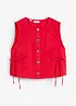 Gilet sans manches en twill de coton extensible, bonprix