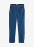 Jean droit taille mi-haute, extensible, bonprix