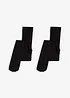 Lot de 2 collants thermiques polaires 140den, bonprix