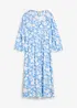 Robe midi en viscose fluide, bonprix