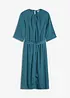 Robe midi en satin brillant, bonprix
