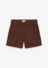 Short en twill, taille haute, bonprix
