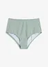 Bas de bikini taille haute, largeur réglable, bonprix