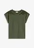 T-shirt avec détails au crochet, bonprix