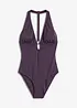 Maillot 1 pièce à décolleté plongeant, bonprix