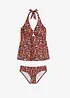 Neckholder-Tankini mit Ringdetail (2-tlg.Set), bonprix