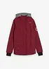 wasserabweisende Softshell-Longjacke, 2 in 1-Optik, bonprix