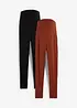 Lot de 2 leggings de grossesse avec coton, bonprix