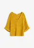 Pull en maille ajourée, bonprix