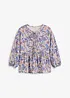 Blouse en jersey avec laçage, bonprix