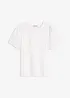 Jerseyshirt mit Ärmeln aus Baumwollpopeline, bonprix