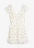 Spitzenkleid mit Blumenprint, bonprix