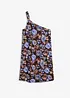 Minikleid mit One-Shoulder, bonprix
