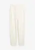 Pantalon en maille piquée, longueur cheville, bonprix