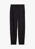 Pantalon en maille piquée, longueur cheville, bonprix