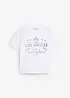 Verkürztes T-Shirt aus Jersey, bonprix