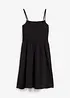 Trägerkleid aus luftigem Musselin, bonprix