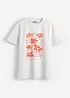 T-shirt à imprimé placé, bonprix