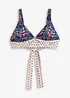 Haut de bikini avec large ceinture, bonprix
