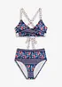 Bustier-Bikini in Wickeloptik (2-tlg.Set), bonprix