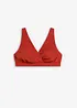 Bustier-Bikinioberteil mit V-Ausschnitt, bonprix