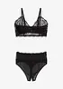 Brassière et string taille haute ouvert (ens. 2 pces), bonprix