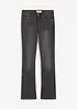 Jean bootcut taille mi-haute, extensible, bonprix