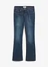 Jean bootcut taille mi-haute, extensible, bonprix