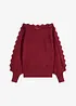 Pull fluide en fine maille de viscose mélangée, bonprix