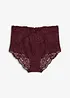 Culotte taille haute en dentelle, bonprix