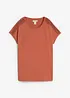 T-shirt ample avec dentelle, bonprix