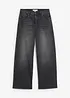 Jean large taille haute, bonprix