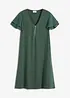 Robe en jersey à manches en crêpe, bonprix