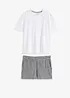 Shorty mit gewebter Shorts, bonprix