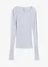T-shirt en maille côtelée, bonprix