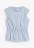 T-shirt avec détails en broderie anglaise, bonprix