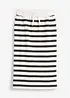 Jupe midi en molleton, bonprix