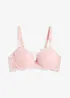 Soutien-gorge à coques en dentelle, bonprix